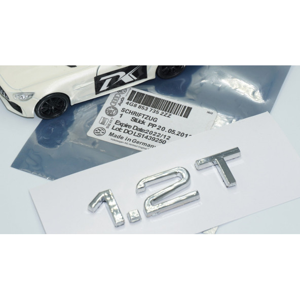 Dk Tuning 1.2T Bagaj Krom Abs 3m 3d Yazı Logo Audi İle Uyumlu - 5
