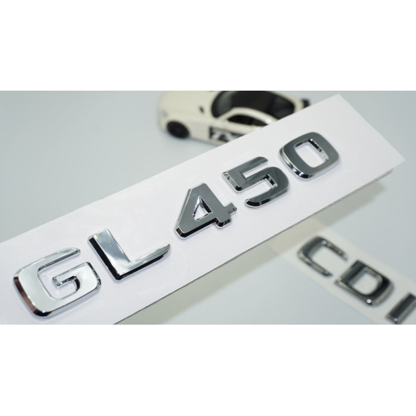DK Tuning GL450 CDi Bagaj Krom ABS Yazı Logo Benz İle Uyumlu