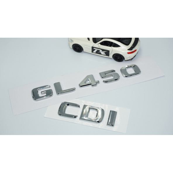 DK Tuning GL450 CDi Bagaj Krom ABS Yazı Logo Benz İle Uyumlu - 2