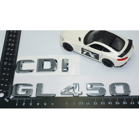 DK Tuning GL450 CDi Bagaj Krom ABS Yazı Logo Benz İle Uyumlu - 4