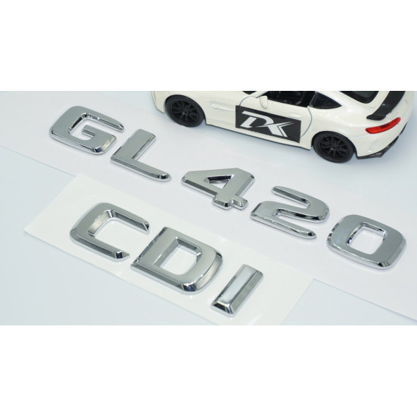 DK Tuning GL420 CDi Bagaj Krom ABS Yazı Logo Benz İle Uyumlu - Resim 3
