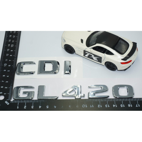 DK Tuning GL420 CDi Bagaj Krom ABS Yazı Logo Benz İle Uyumlu - Resim 4
