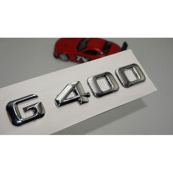 G400 Bagaj Krom Metal 3M 3D Yazı Logo