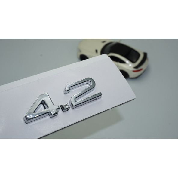 DK Tuning Audi 4.2 A3 A4 A6 A5 A7 A8 Bagaj Krom ABS 3M 3D Yazı Logo