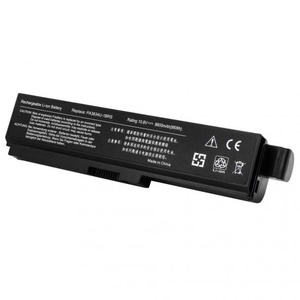 Toshiba C655-S5049 C655-S5052 Notebook Bataryası - 12 Cell