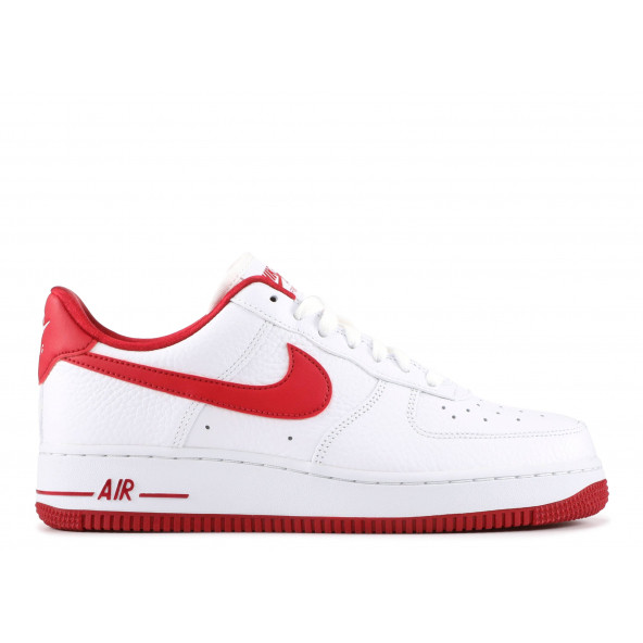 Nike Air Force Beyaz Kırmızı Spor Ayakabı AA0287-101 - 2