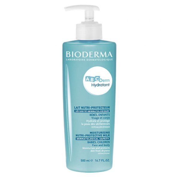 Bioderma ABCderm Hydratant  Bebek Cildi İçin Besleyici Ve Koruyucu Bakım Sütü 500ml