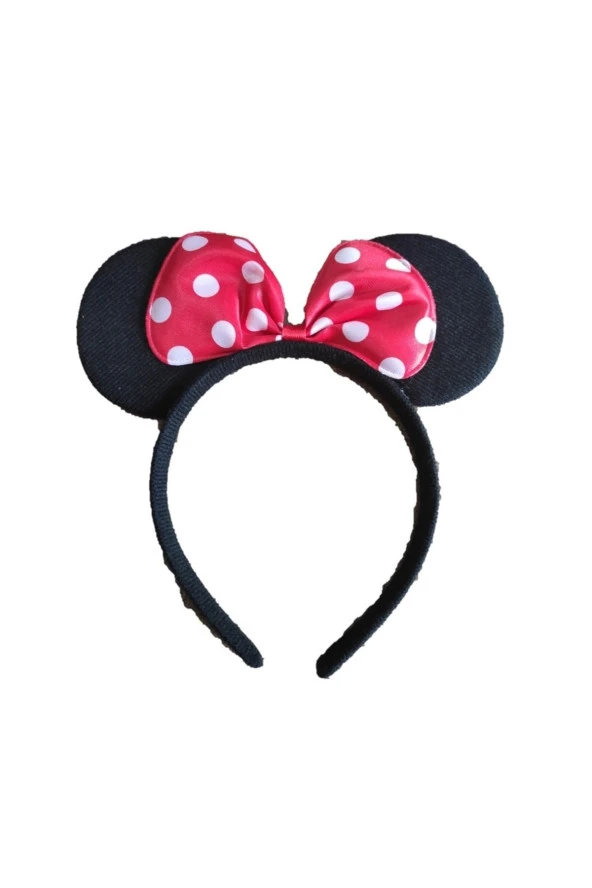 Mickey - Mini Mouse Taç Fiyonk Taç - Pembe
