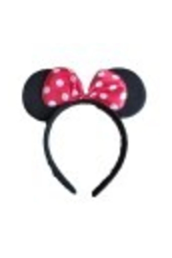 Mickey - Mini Mouse Taç Fiyonk Taç - Pembe