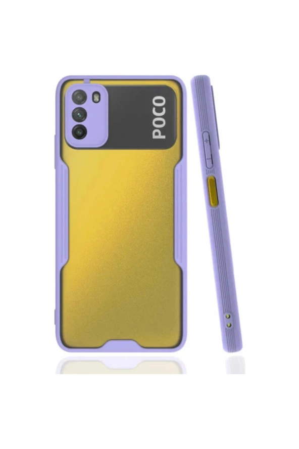 Zore Xiaomi Poco M3 Kılıf Zore Parfe Kapak