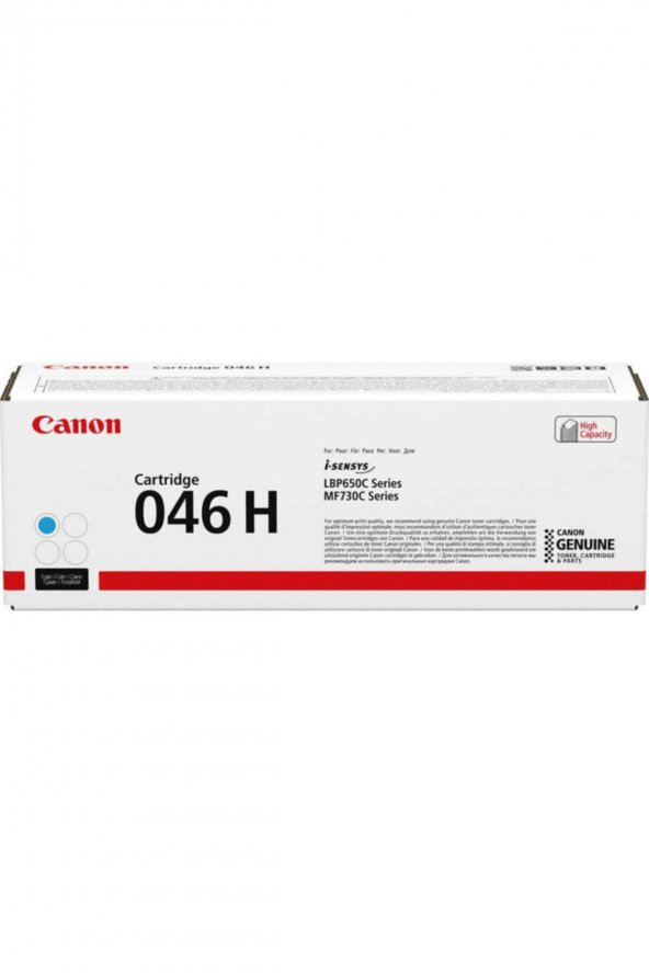 Canon Crg-046h Lbp650/653/654 Mavi Crg-046h Laser Yazıcı Toneri