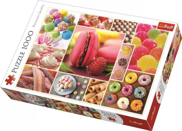1000 Parça  Trefl Şeker Kolajı Puzzle 4691 - 2