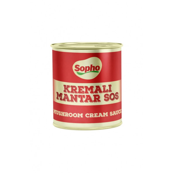 Sopho Kremalı Mantar Sos 775 Gr (cream Of Mushroom Sauce)