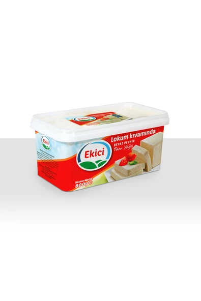 Ekici Tam Yağlı Lokum Kıvamında Beyaz Peynir 800 g