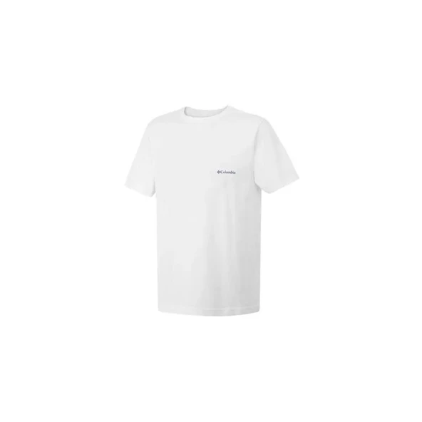 Columbia Csc M Basic Sm Logo Brushed Ss Tee Erkek Kısa Kollu Tişört CS0282-100 - 2