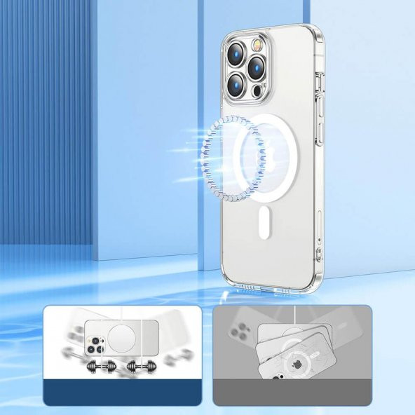 Joyroom İphone 14 Pro Max Magsafe Kapak-Kılıf - 8