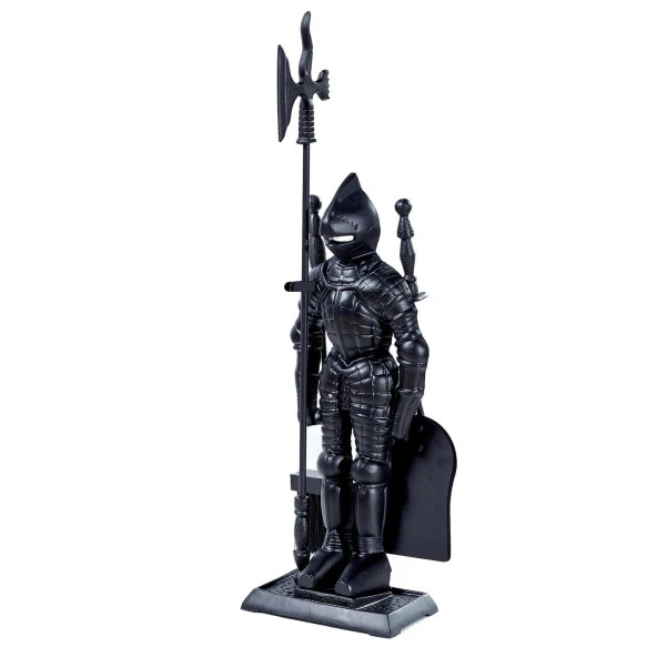 Prado Dekoratif Döküm Aksesuar Şömine Takımı-Knight