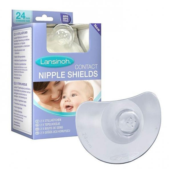 Lansinoh Göğüs Ucu Kalkanı Koruyucu 24mm