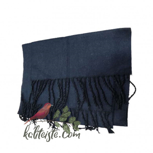 Erkek Atkı Mat Siyah