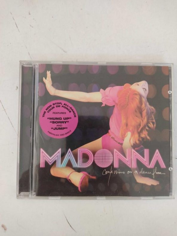 Madonna Confessions On A Dance Floor MÜZİK CD -2.EL ORJİNAL CD ( CD 9141