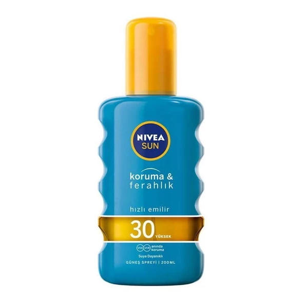 Nivea Sun Koruma Ferahlık Serinleten Transparan Güneş Spreyi Spf 30 200 ml