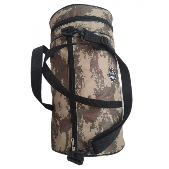 SEVBAGS 600 DENYE ASKERİ KAMUFLAJ SİLİNDİR SPOR ÇANTASI - 5