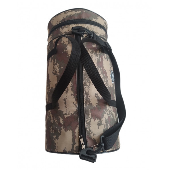 SEVBAGS 600 DENYE ASKERİ KAMUFLAJ SİLİNDİR SPOR ÇANTASI - 6
