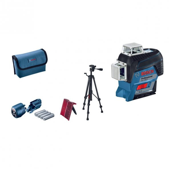 Bosch GLL 3-80 C + BT 150 karton Kit Hizalama