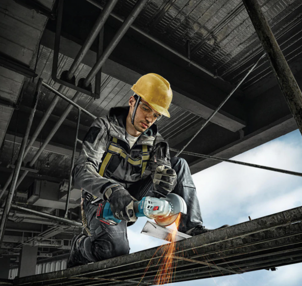 Bosch Professional GWS 180-LI 2x4ah Çift Akülü Taşlama Makinesi - 06019H9021 - 5