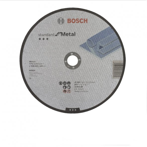 Bosch 230X3 0 Mm Standard For Metal Düz 2 608 603 168