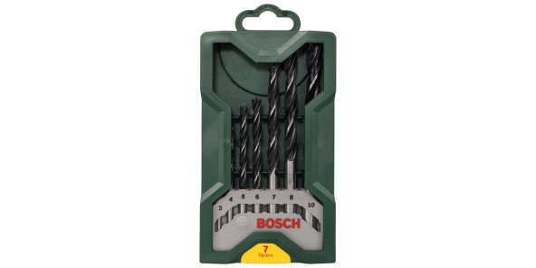 Bosch X-Line Mini 7 Parça Ahşap Matkap Ucu Seti