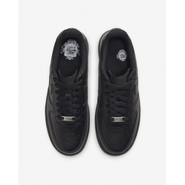Nike Air Force 1 Siyah Günlük Spor Ayakkabı - 3