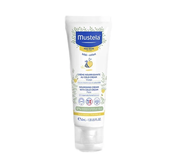 Mustela Cold Cream İçeren Besleyici Yüz Kremi 40 ml