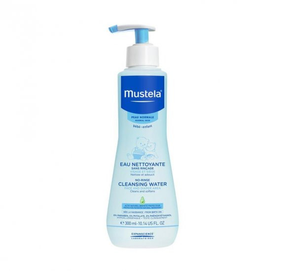 Mustela Durulama Gerektirmeyen Temizleme Sıvısı 300 ml Çok Hassas Ciltler