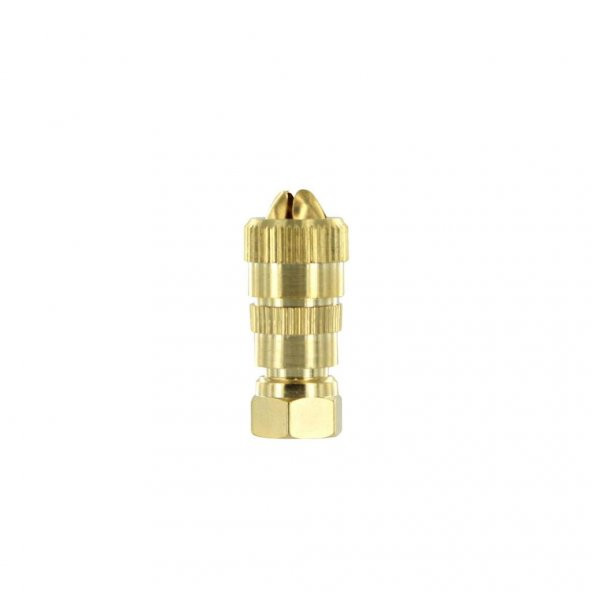 F Erkek Vidalı Gold Pinli Konnektör - 3
