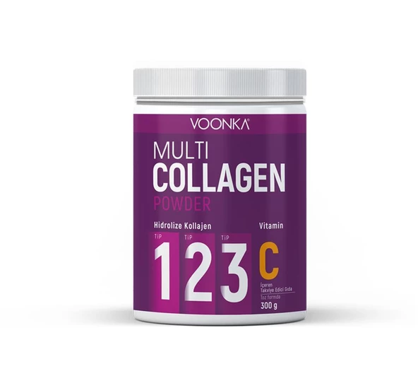 Voonka Multi Collagen Powder + Vitamin C 300gr