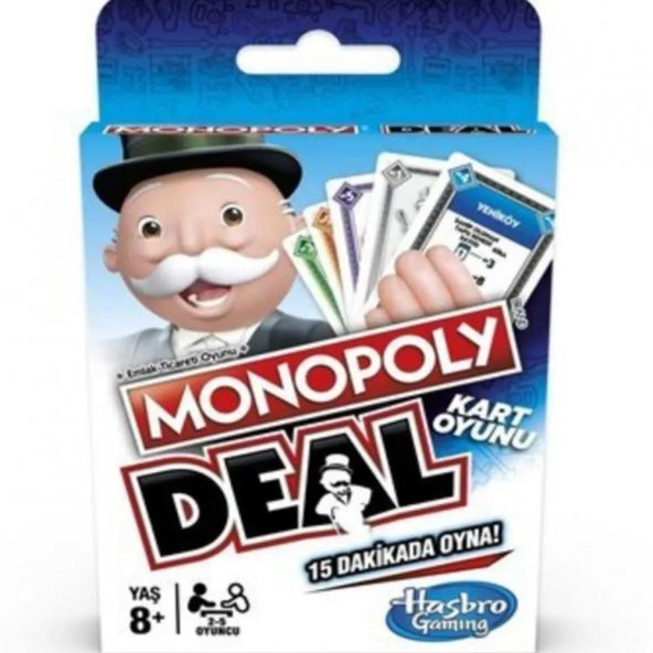 Hızlı ve Eğlenceli 2-5 Oyunculu Monopoly Deal Kart Oyunu
