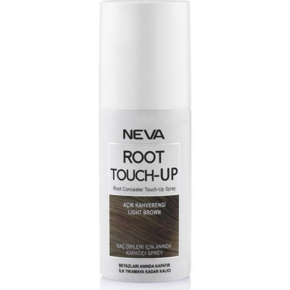 Neva Root Touch-Up Beyaz Kapatıcı Sprey Açık Kahverengi 75 Ml