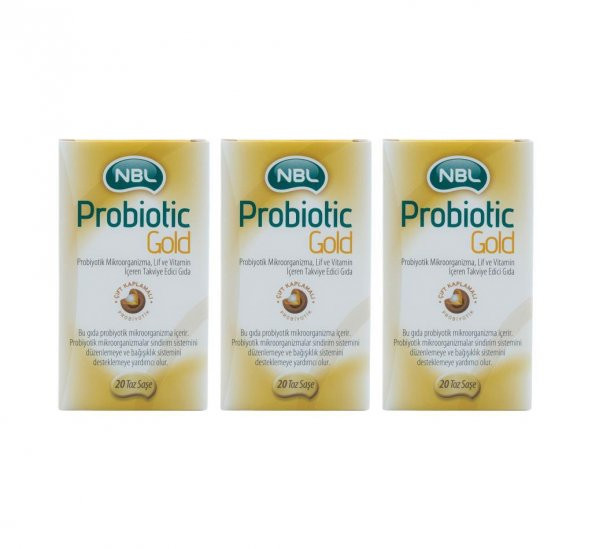 NBL Probiotic Gold 20 Stick Saşe 3 Adet