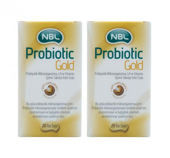 NBL Probiotic Gold 20 Stick Saşe 2 Adet