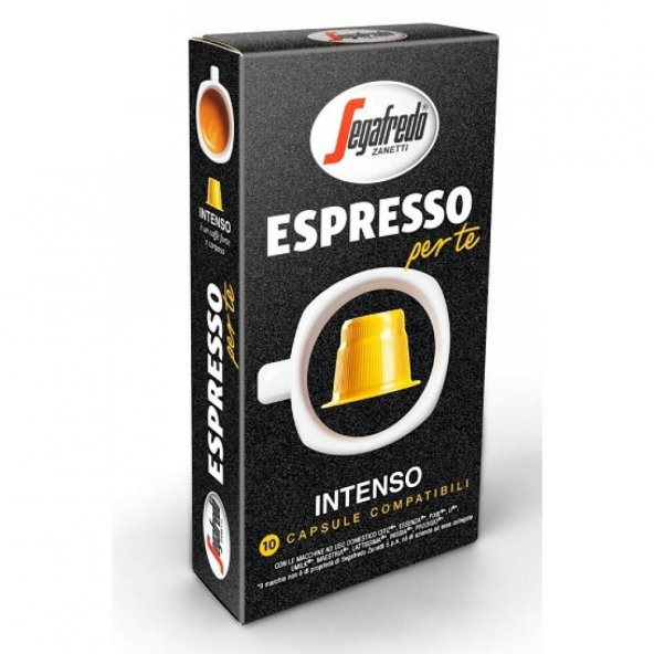 Waycup Coffee Segafredo Intenso Nespresso Uyumlu 10 Adet Kapsül Kahve