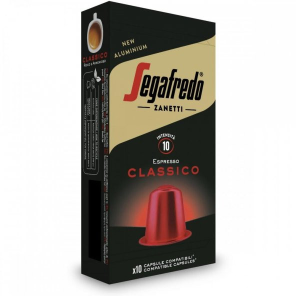 Waycup Coffee Segafredo Classico Nespresso Uyumlu 30 Adet Kapsül Kahve