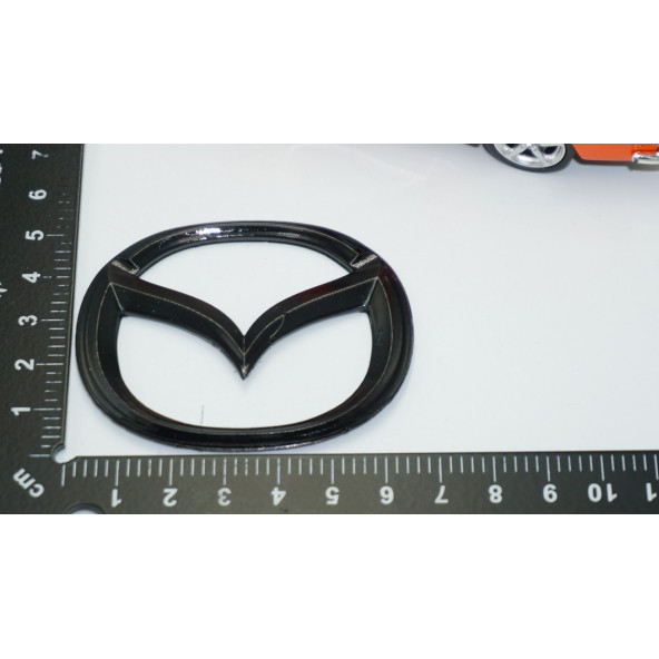 DK Tuning Mazda 3 Direksiyon Göbeği Siyah ABS Logo Arma - Resim 2