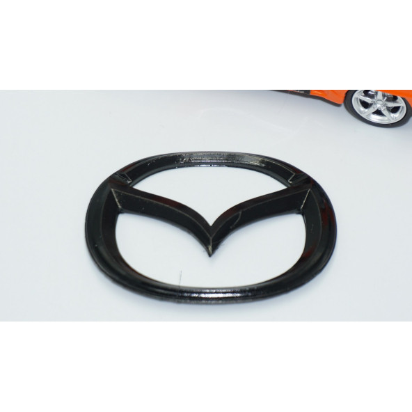 DK Tuning Mazda 3 Direksiyon Göbeği Siyah ABS Logo Arma - Resim 4