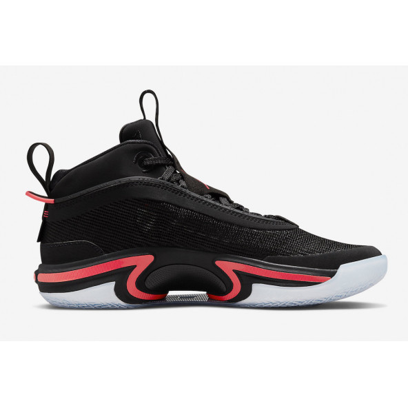 Air Jordan 36 Black Infrared Erkek Spor Ayakkabı - 2
