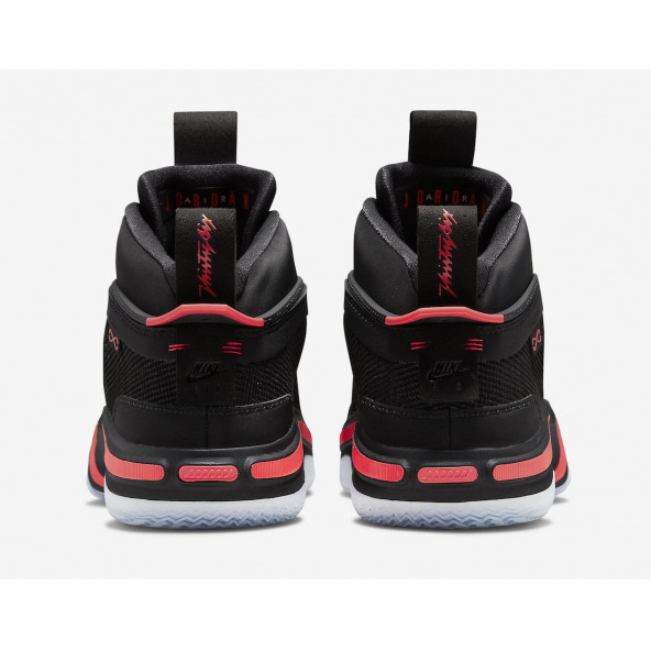 Air Jordan 36 Black Infrared Erkek Spor Ayakkabı - 3