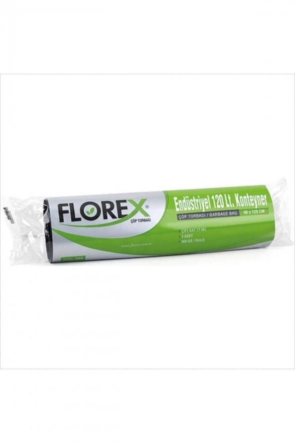Florex  120 Lt Konteyner Çöp Poşeti Kod:509