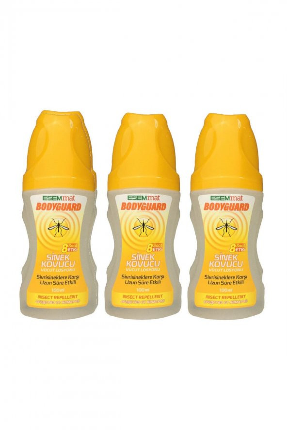 Esemmat Bodyguard Sinek Kovucu Losyon 100 ml - 3lü Set