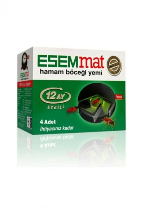 Esemmat Böcek Yemi 4lü