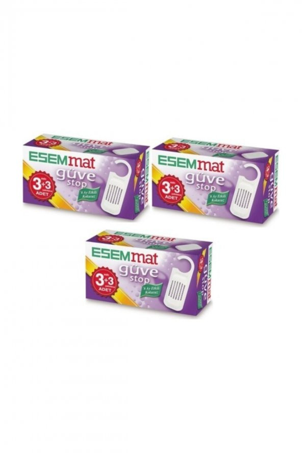 Esemmat Güve Stop 3lü Set